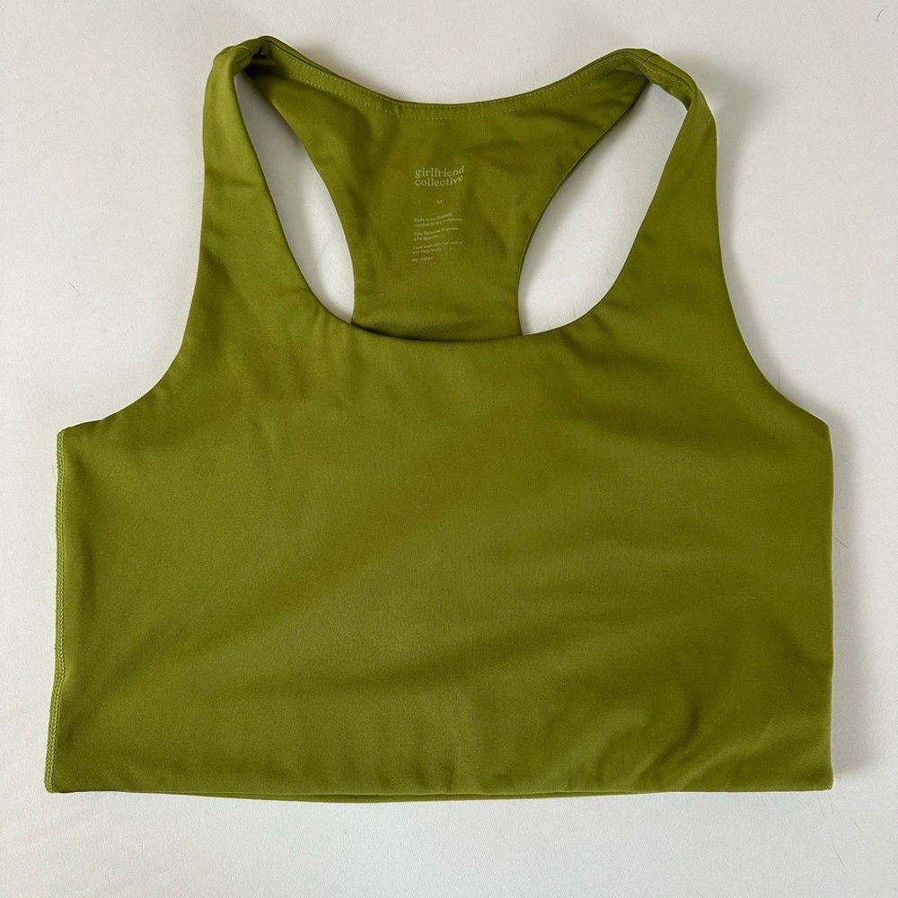 Paloma Racerback Bra in Green